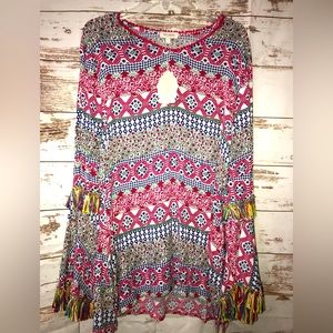 Women’s boho bell sleeve too large